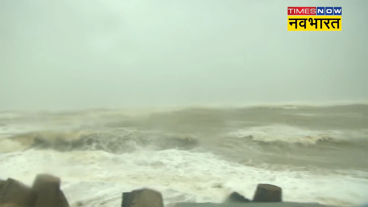 Biporjoy Cyclone in Dwarka Video