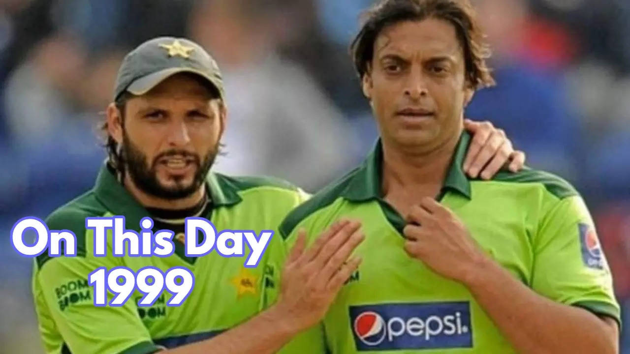 on this day 1999 shoaib akhtar