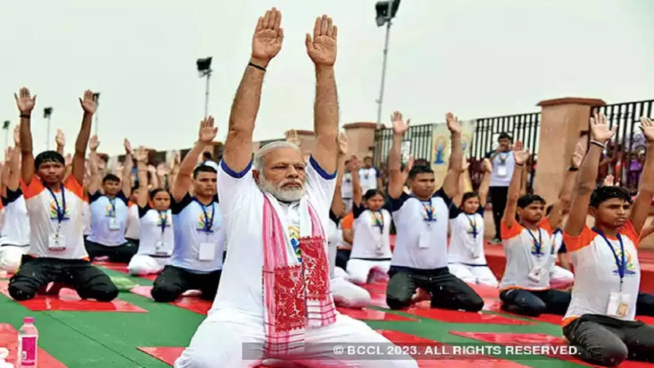 un yoga day