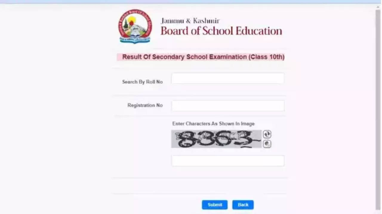 JKBOSE 10th Result 2023