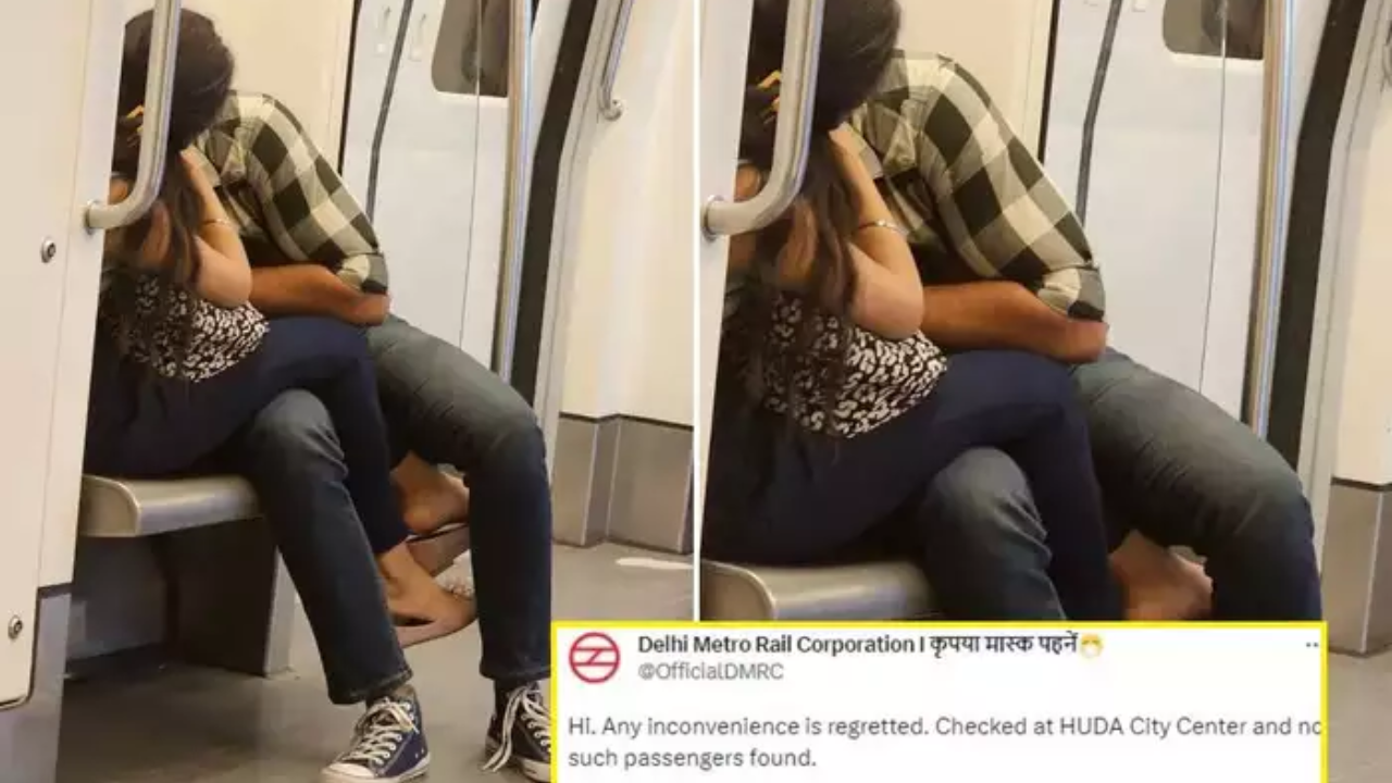 ​Delhi Metro Viral Video, Delhi Metro Kissing Video, Viral Video