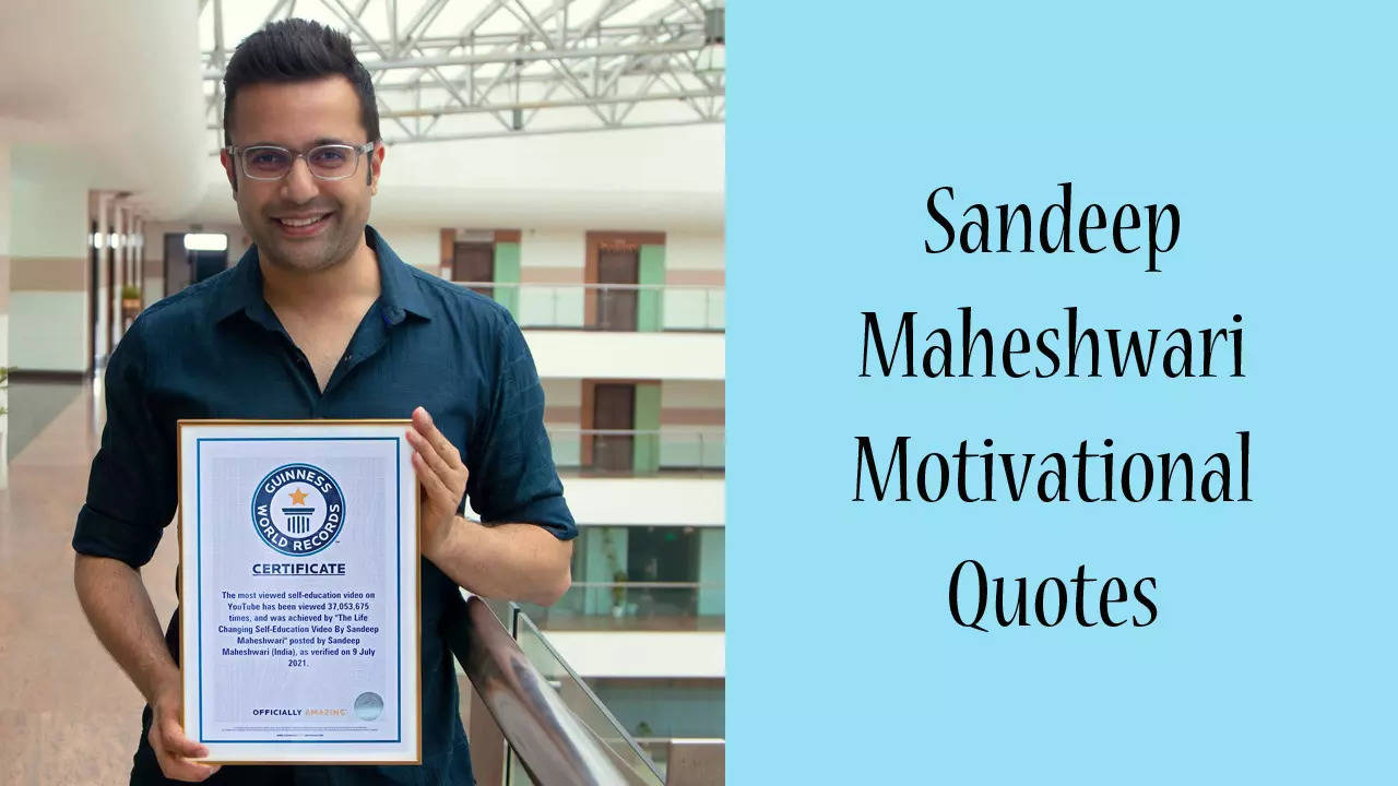 Motivational Quotes by Sandeep Maheshwari