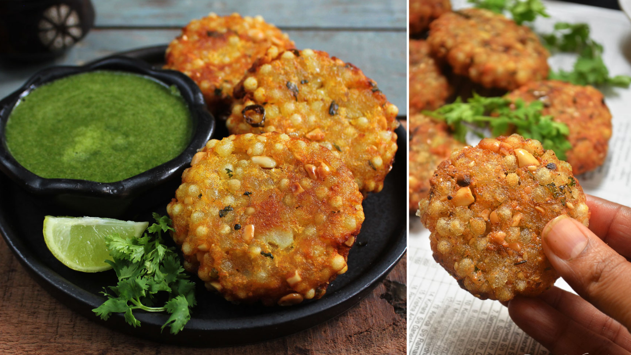 Recipe in hindi, sabadana vada recipe vrat recipe, iskcon recipe book