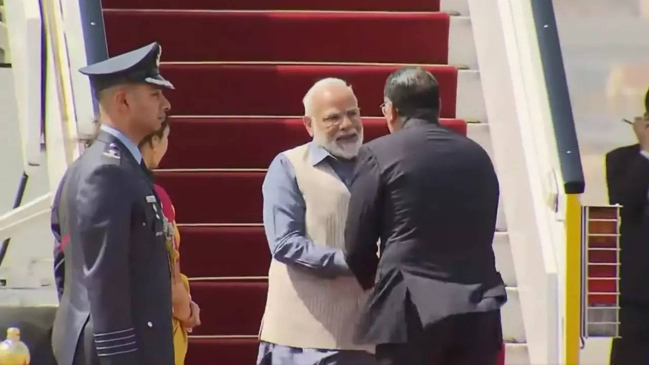 PM Narendra Modi Reached Egypt On A Two Day State Visit Direct From ...