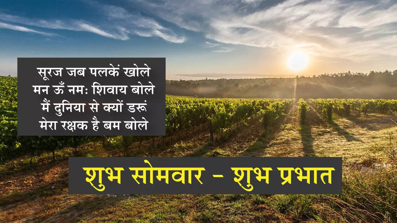 ​Monday Morning Wishes in Hindi​ (Credit: Pixabay)