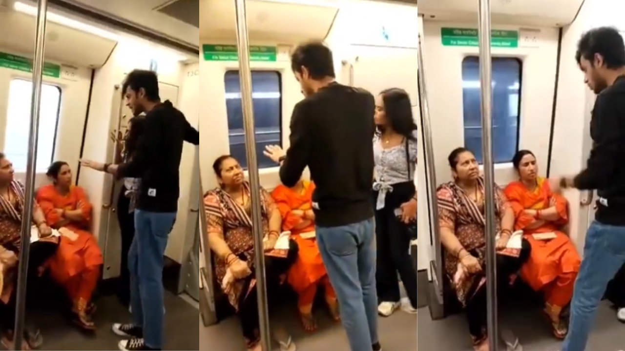 ​Delhi Metro, Delhi Metro Couple Video, Delhi Metro Viral Video