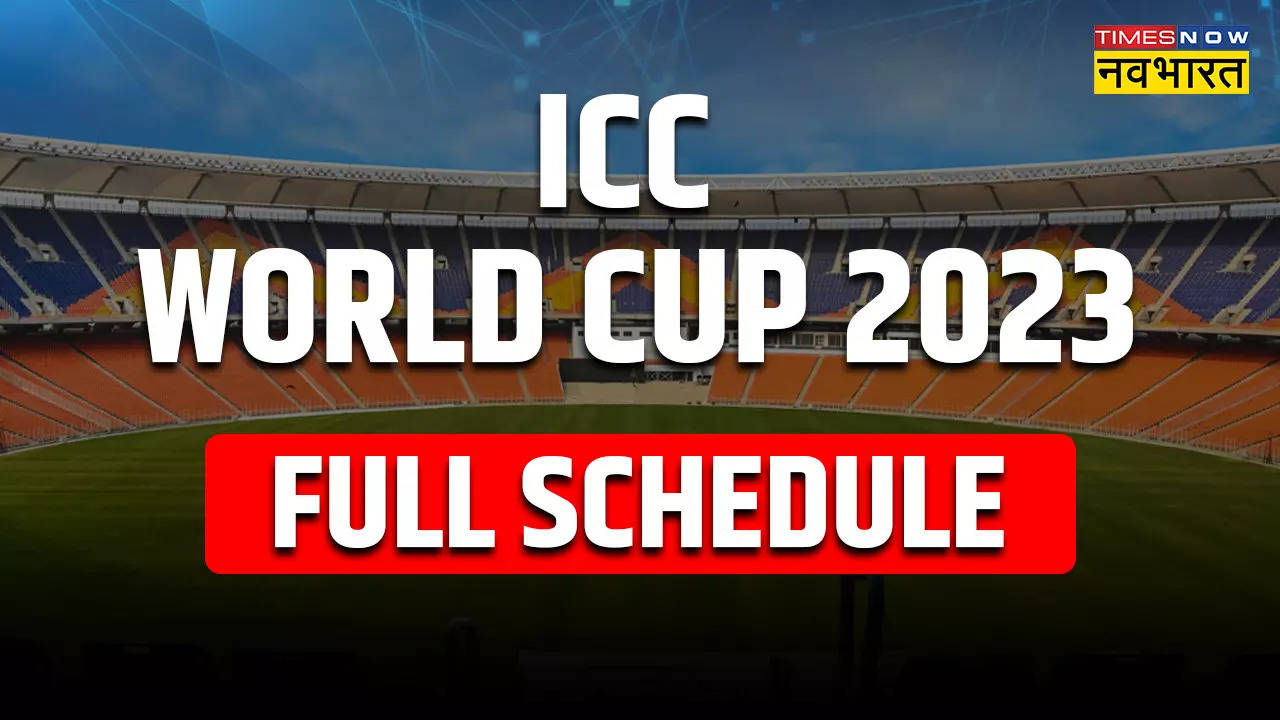 ICC World Cup 2023 Full Schedule.