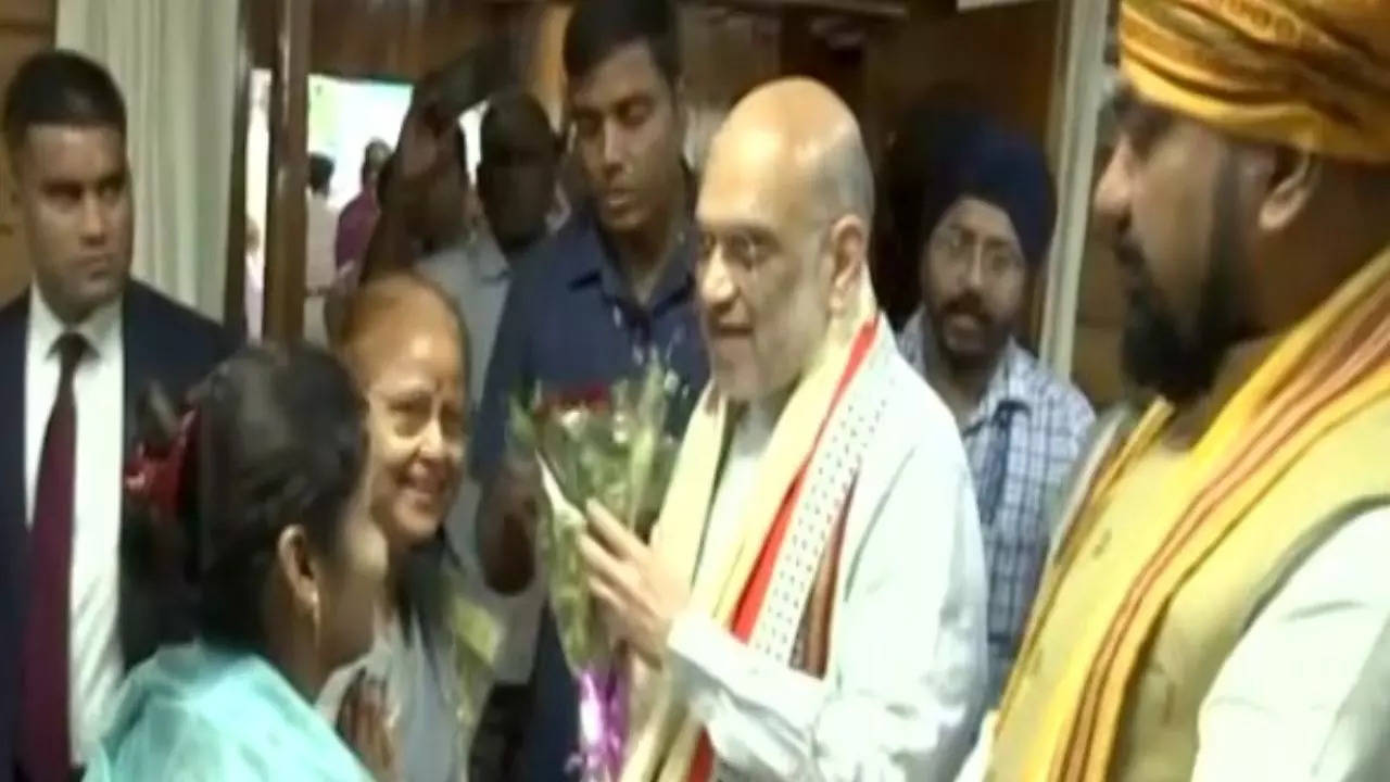 Amit Shah At Bihar First Time After Opposition Parties Meeting, Will ...