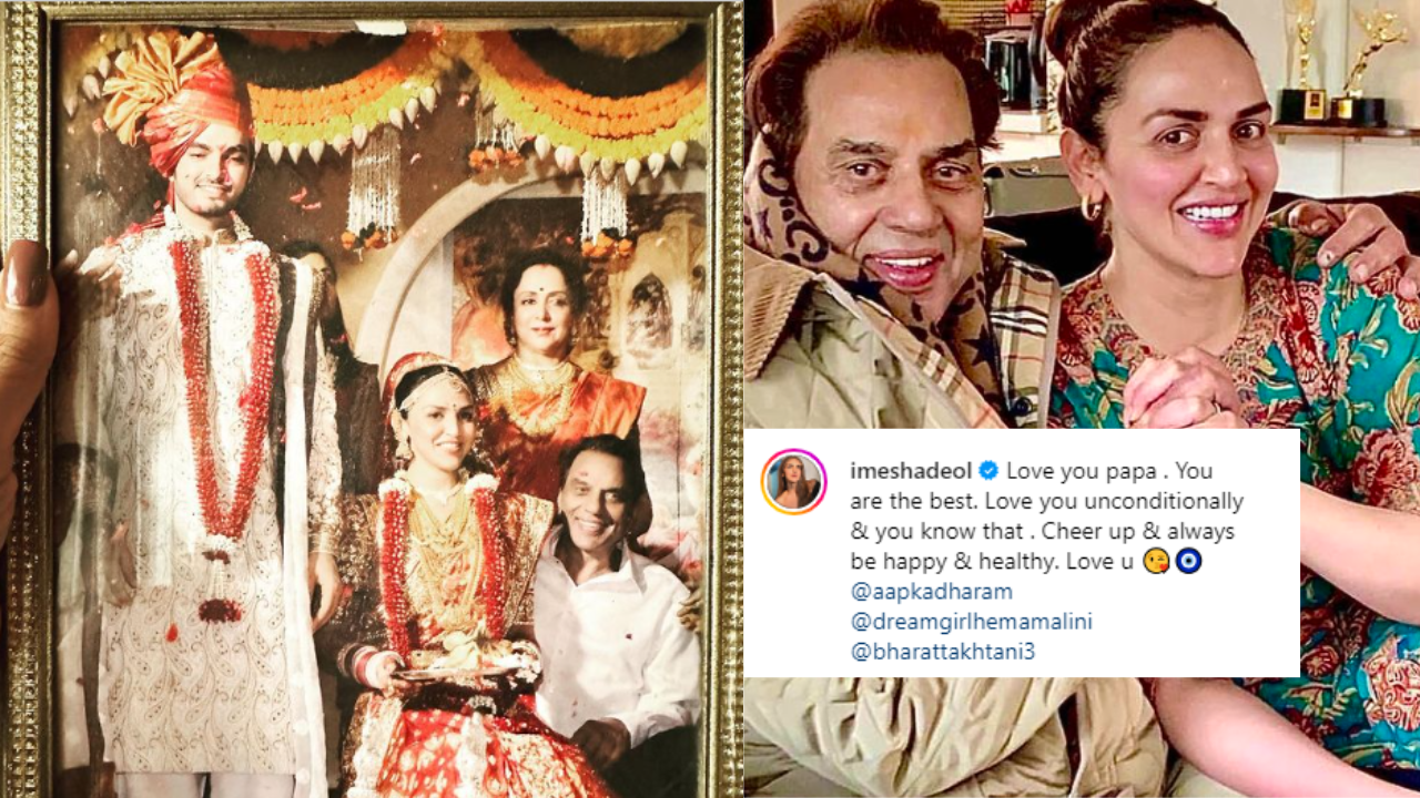 Esha Deol on Dharmendra Emotional Post