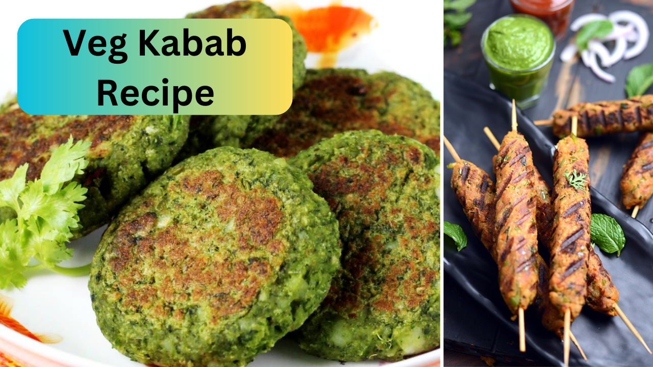 Kabab Recipe, veg kabab recipe, hara bhara kabab seekh kabab