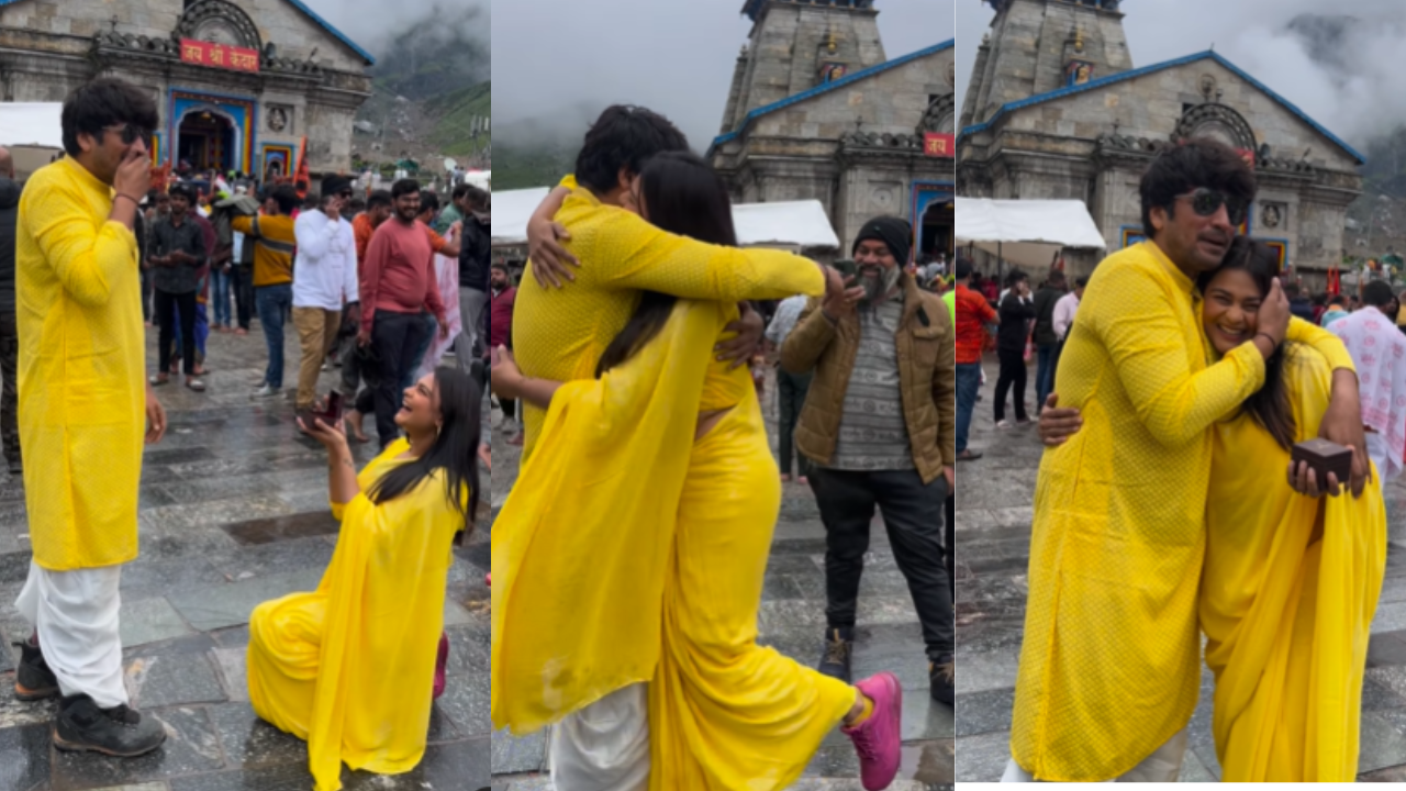 ​Kedarnath Couple Viral Video, Woman proposed in Kedarnath, Kedarnath Viral Video