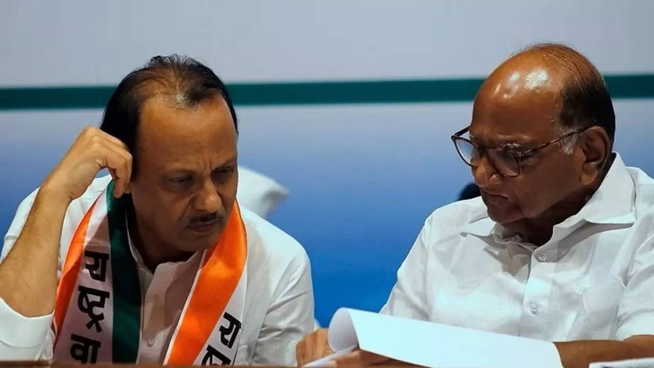 Ajit Pawar,Sharad Pawar