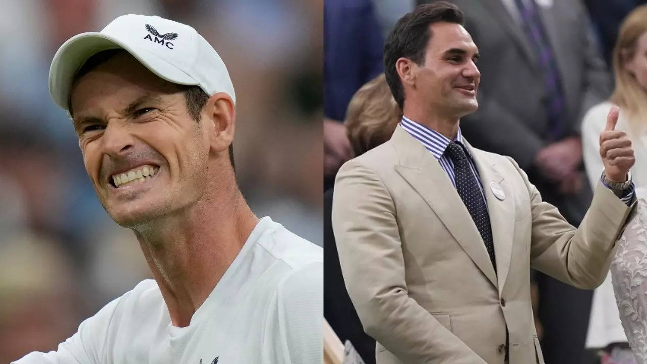 Wimbledon 2023, Andy Murray wins Roger Federer takes the limelight