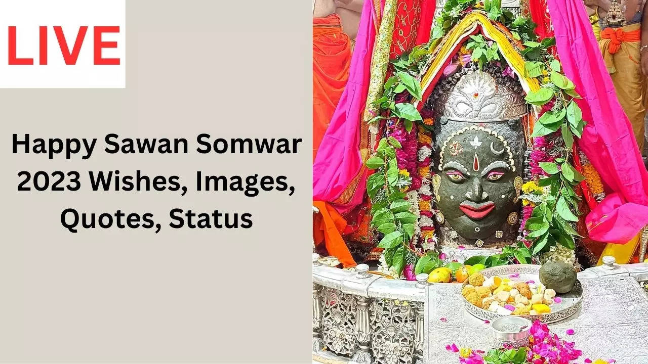 Happy Sawan Somwar 2023 Wishes Images Quotes Status Hindi Messages Photos Sawan Somwar Ki 3628
