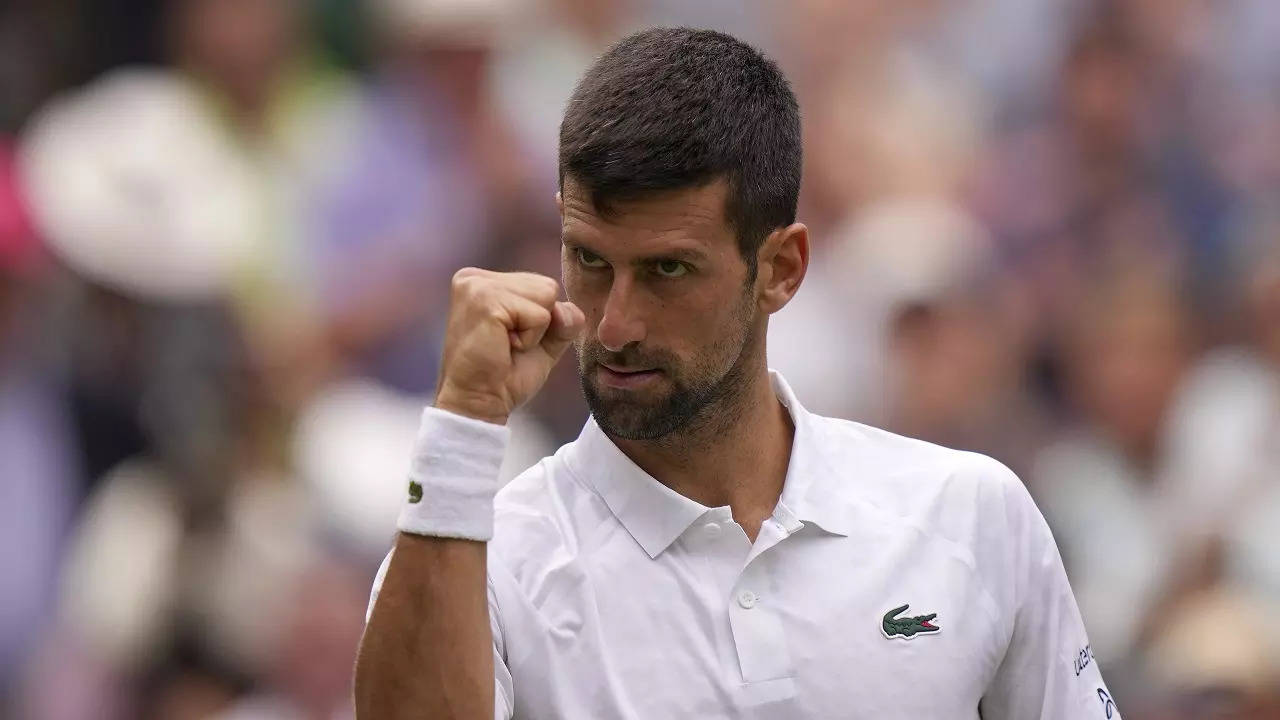 Novak Djokovic in Wimbledon 2023 Quarter Finals