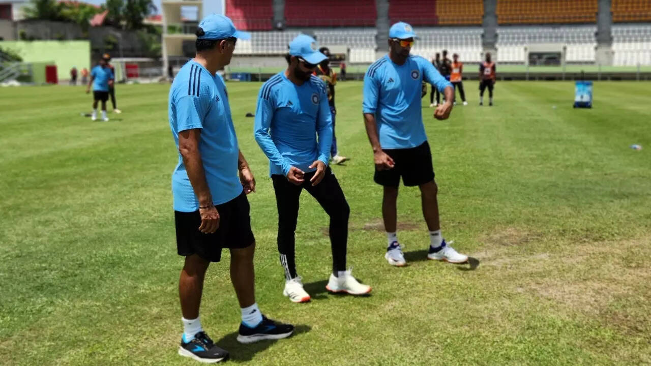 TEAM INDIA TRAINING SESSION