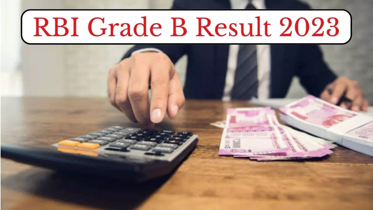 RBI Grade B Result 2023