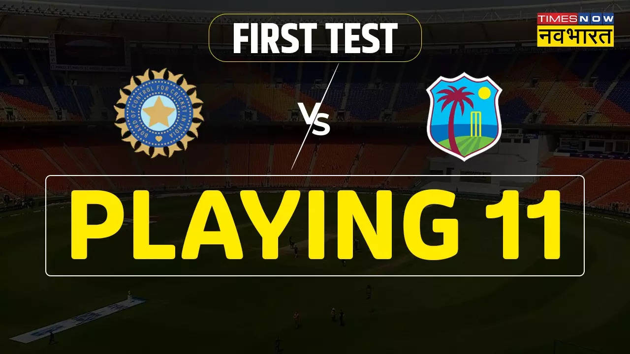 IND vs WI 1st Test Playing 11