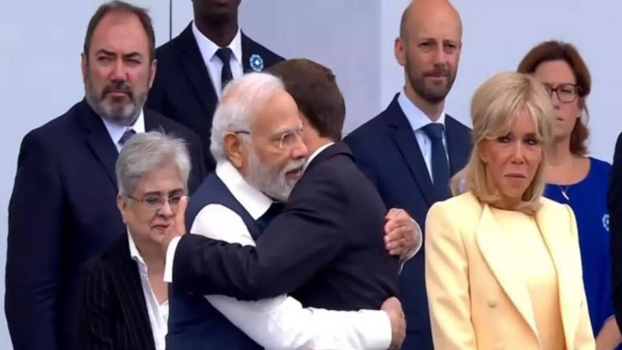 Narendra Modi, PM Modi France visit, Emmanuel Macron