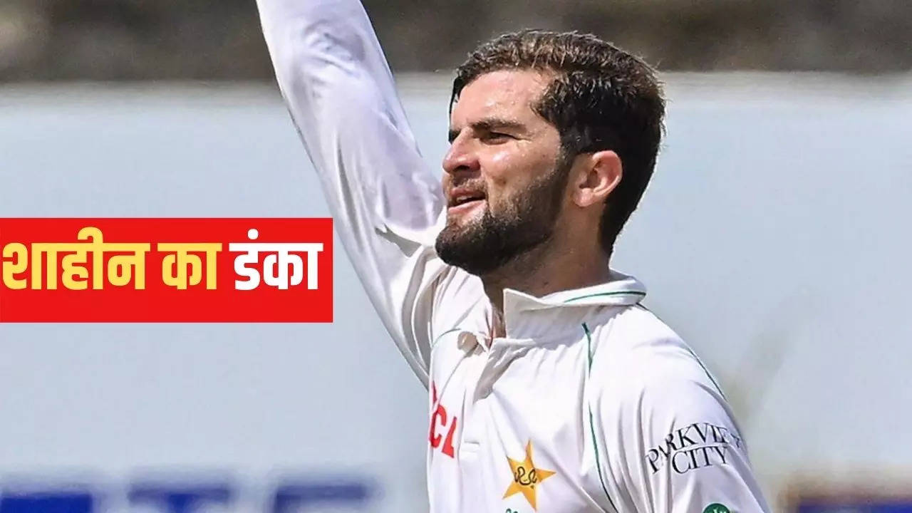 Shaheen Shah Afridi 100 test wicket