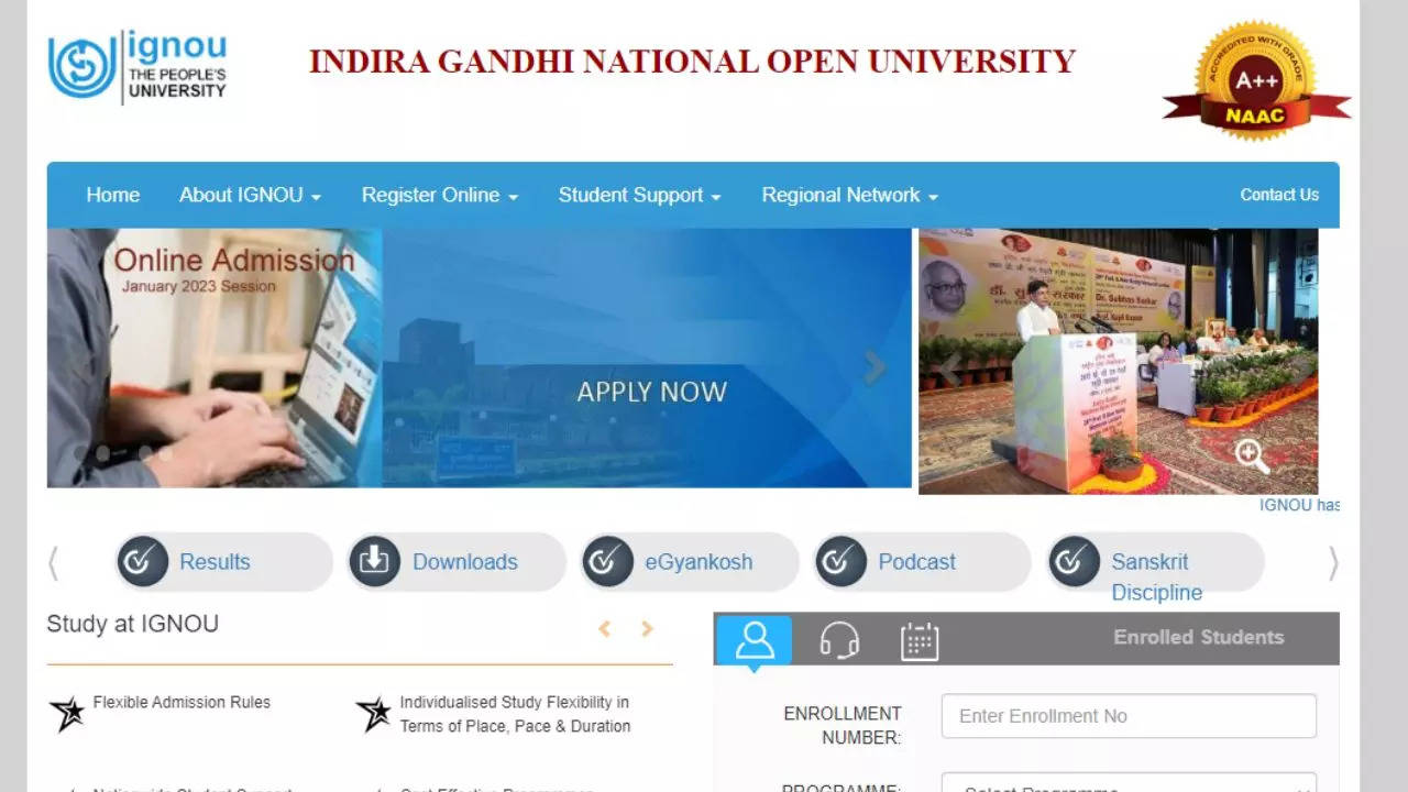 IGNOU Registration 2023