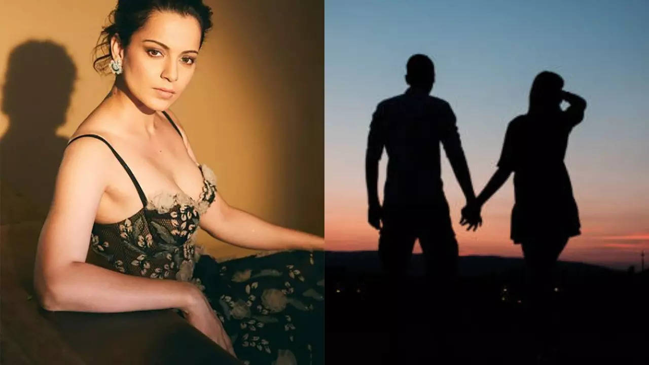 Kangana Ranaut gave a fake tag to this Bollywood couple, saying, 'If you are married, then improve'...