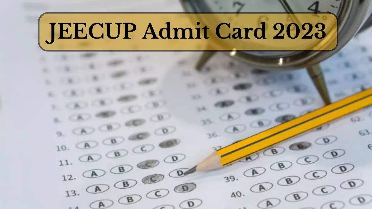 JEECUP Admit Card 2023