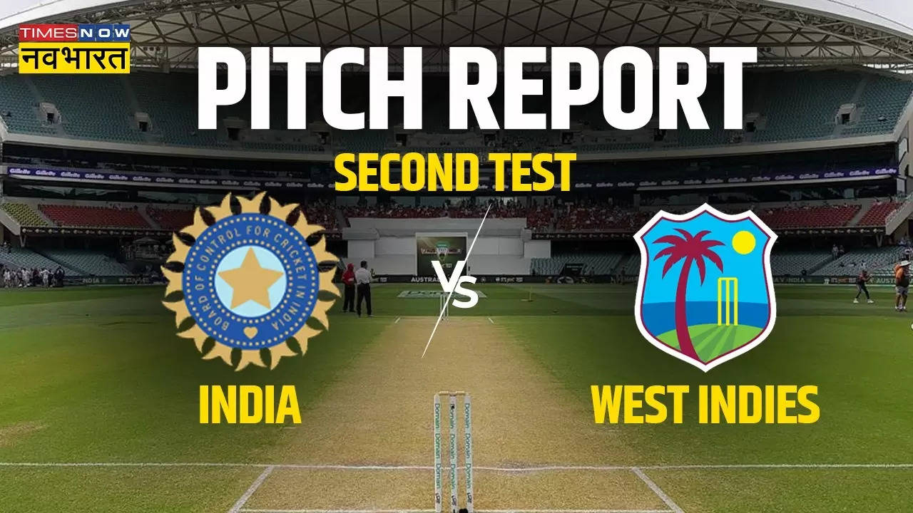 IND vs WI 2nd Test Pitch Report