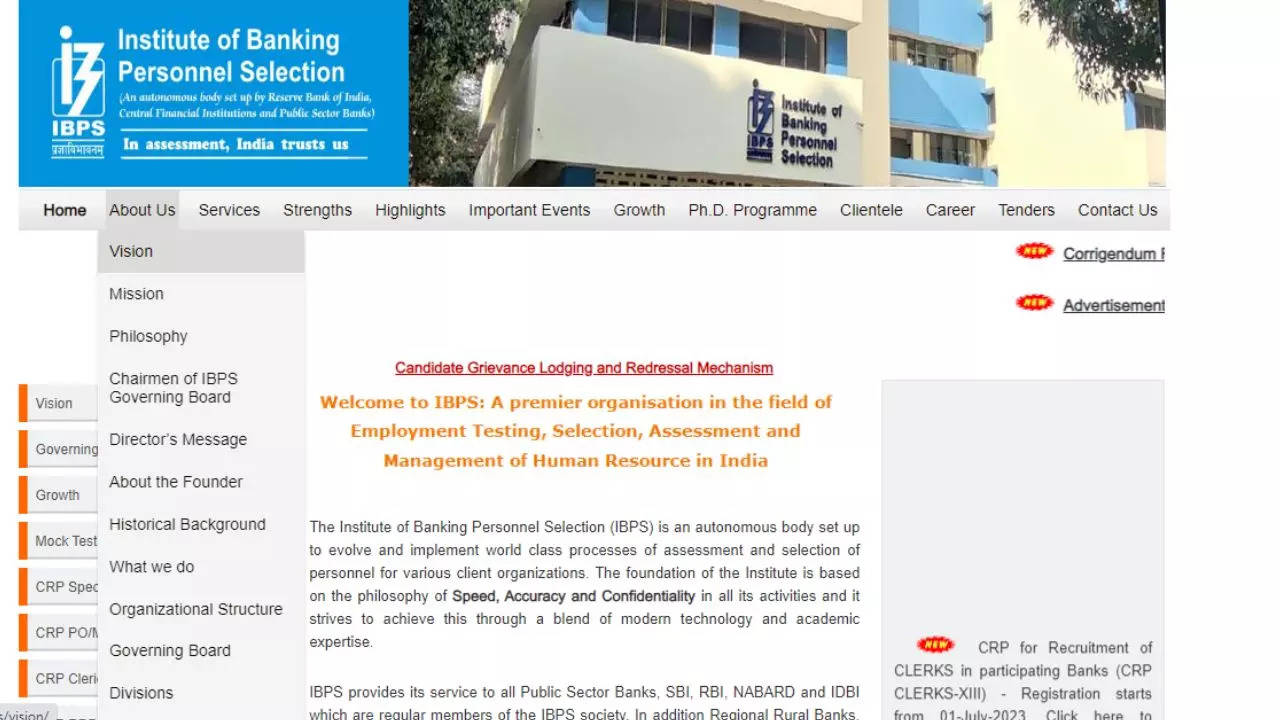 IBPS Clerk Recruitment 2023