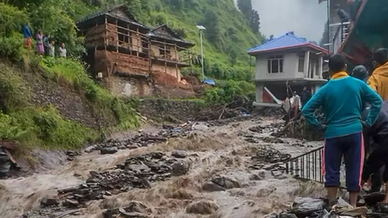 himachal flood, himachal rain alert,