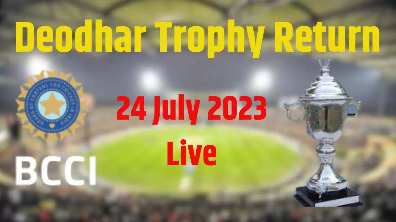 Deodhar Trophy Return: Deodhar Trophy Will Return After Four Years From ...