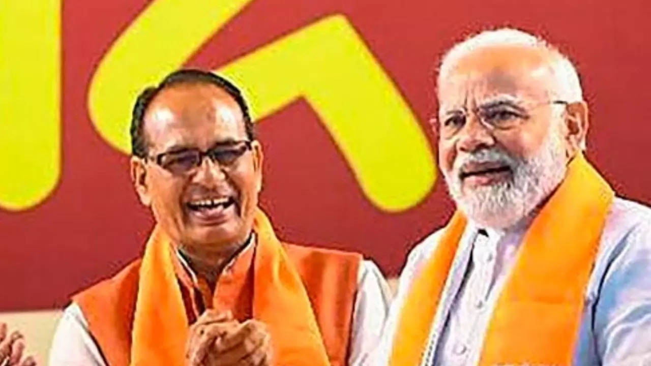 Shivraj Singh Chouhan With PM Modi