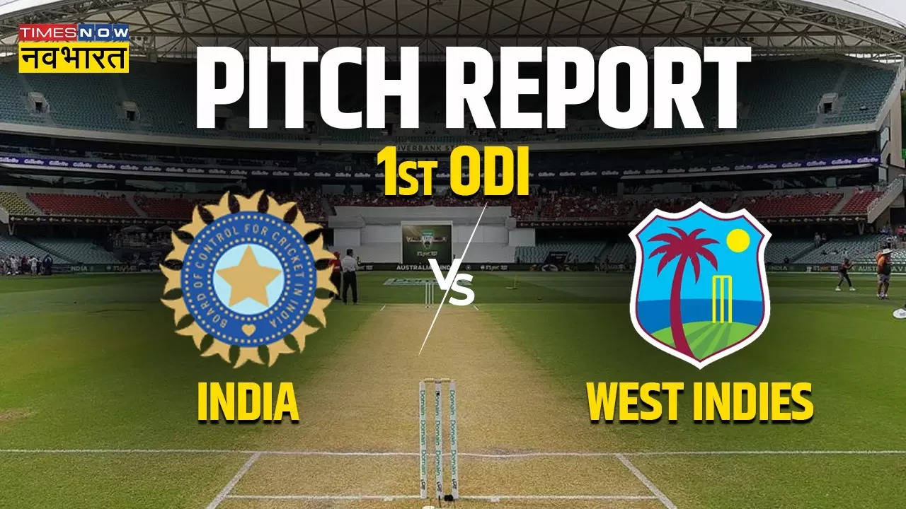 IND vs WI 1st ODI Pitch Report