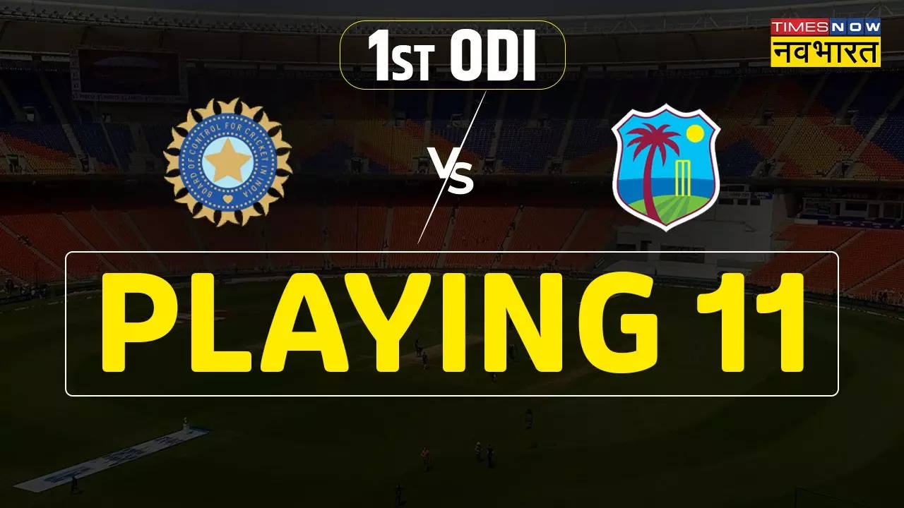 IND vs WI 1st ODI Predicted Playing 11