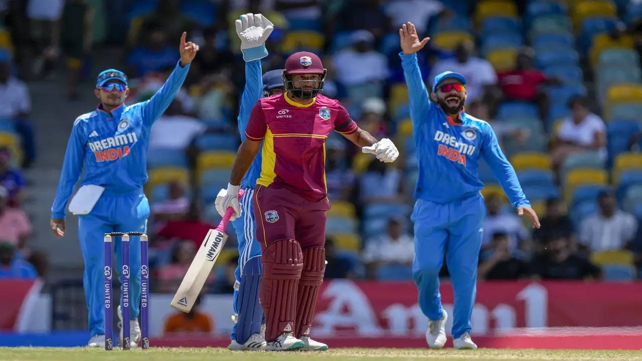 West Indies bowled out at their lowest score against india at home in