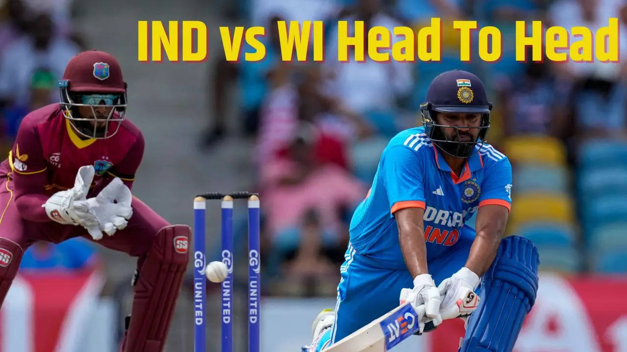 IND vs WI Head To Head