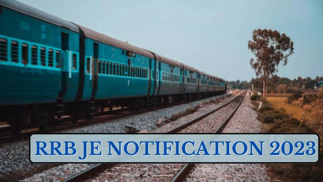 RRB JE Notification 2023