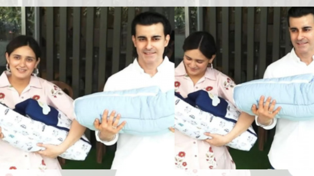 Pankhuri Awasthy and Gautam Rode twins