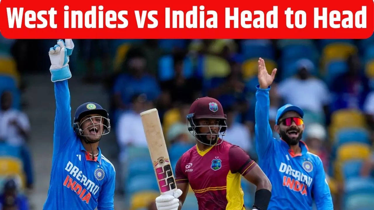 West indies vs India Head to Head