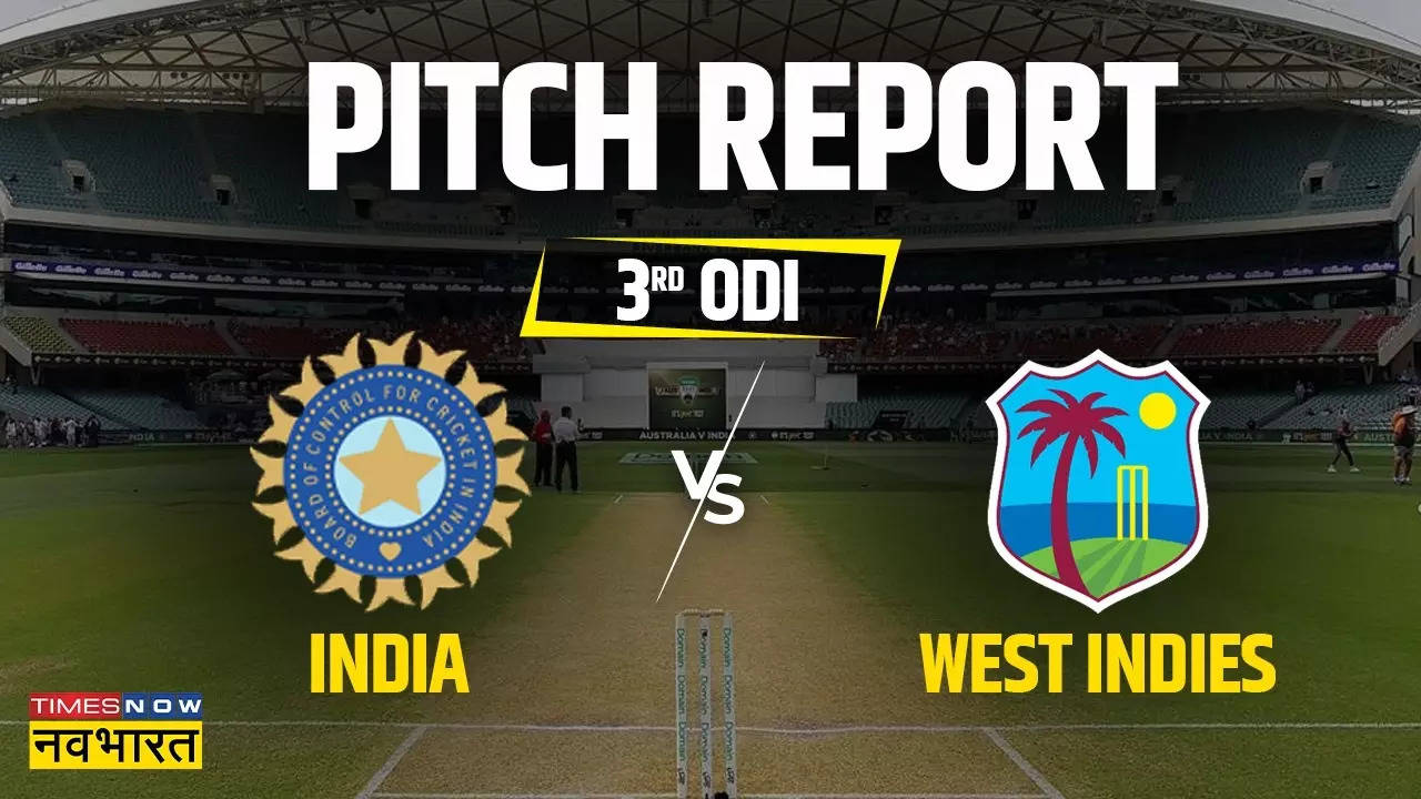 IND vs WI 3rd ODI Pitch Report