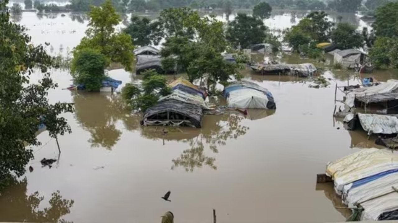 Rain and flood