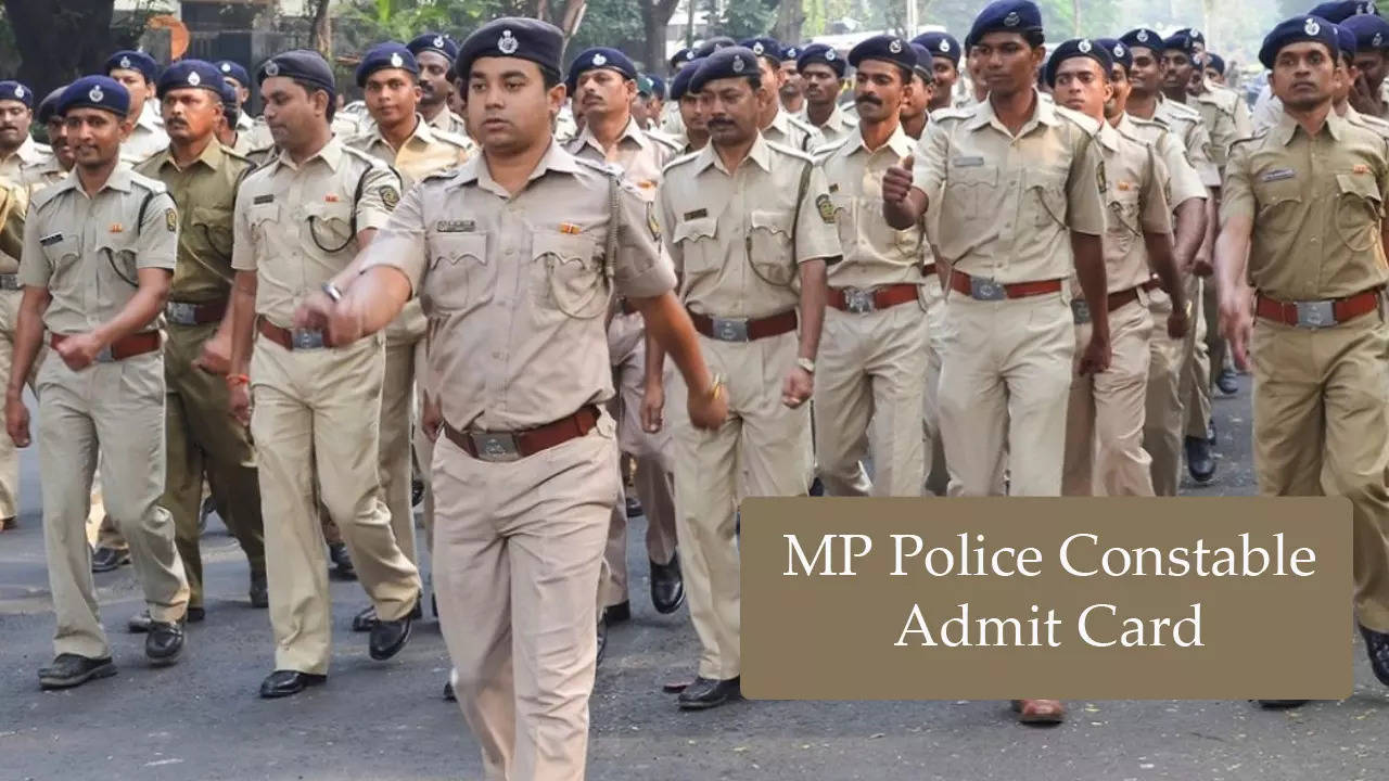 MP Police Constable Admit Card 2023