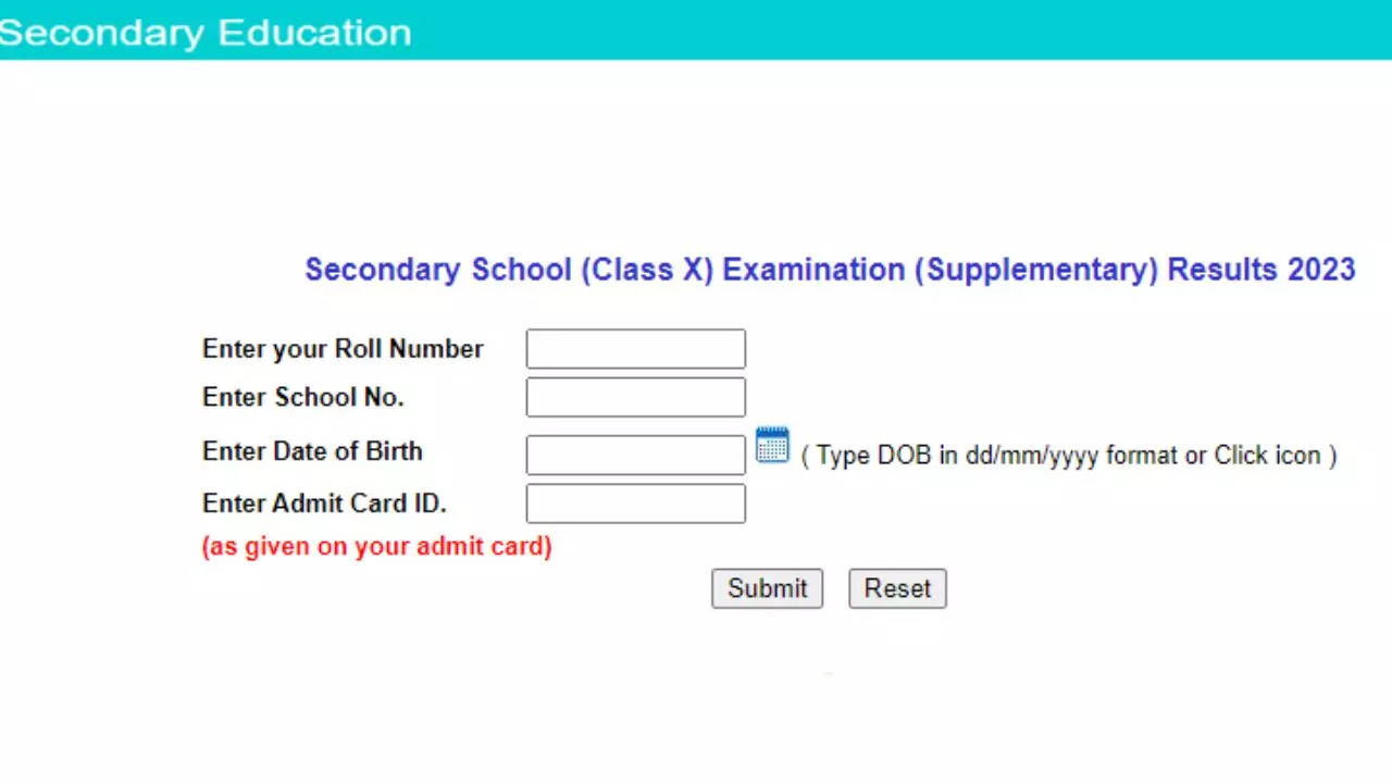 CBSE 10th Compartment Result 2023 Declared