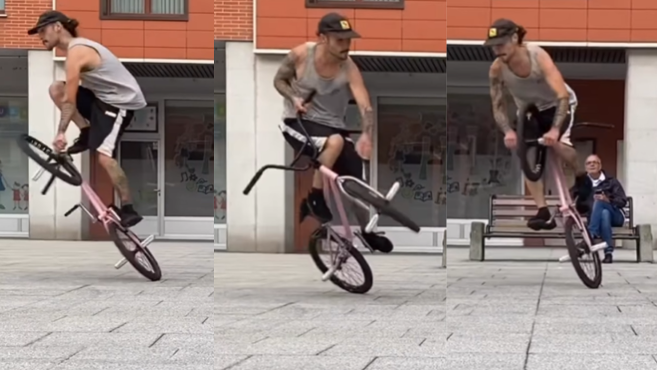 Bicycle Stunt Video