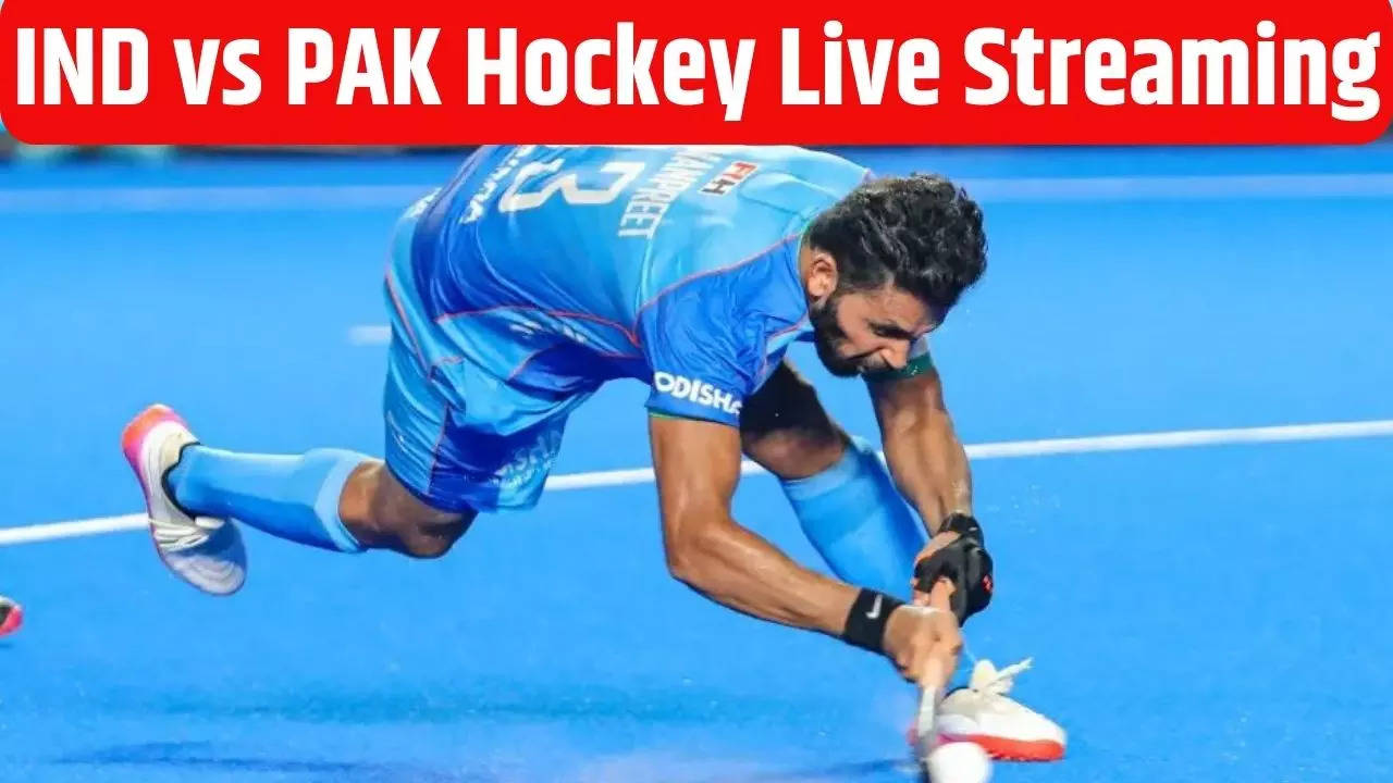 India vs Pakistan, IND vs PAK Hockey Live Score Streaming Online