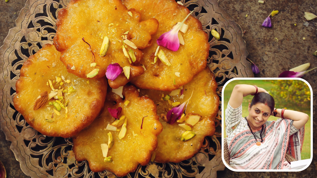 Malpua, malpua recipe in hindi, smriti irani favorite food, sweet mithai