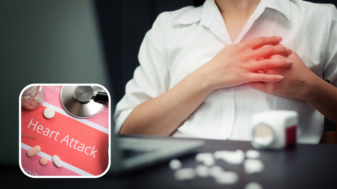 Heart Attack symptoms, heart attack in women, health news cardiovascular