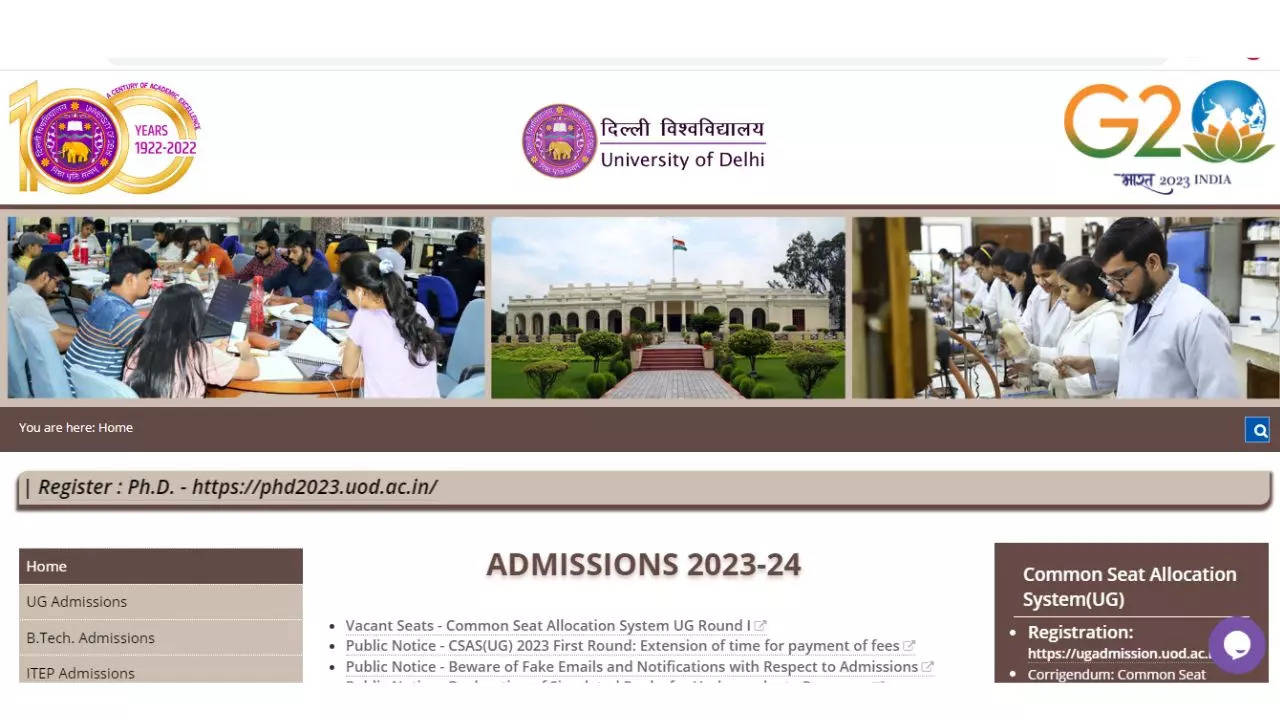 Du Ug 2nd Merit List 2023 Released