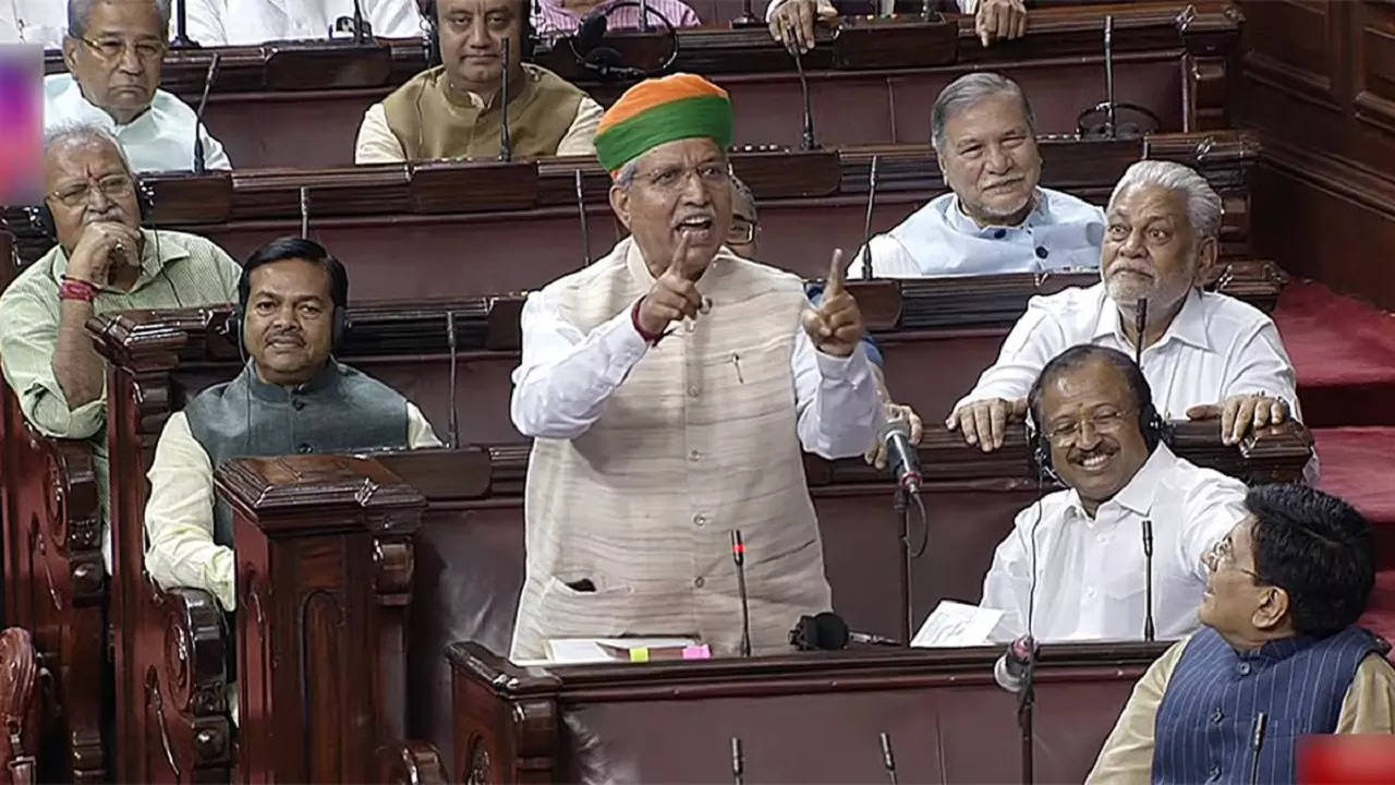 Arjun Meghwal In Rajya Sabha