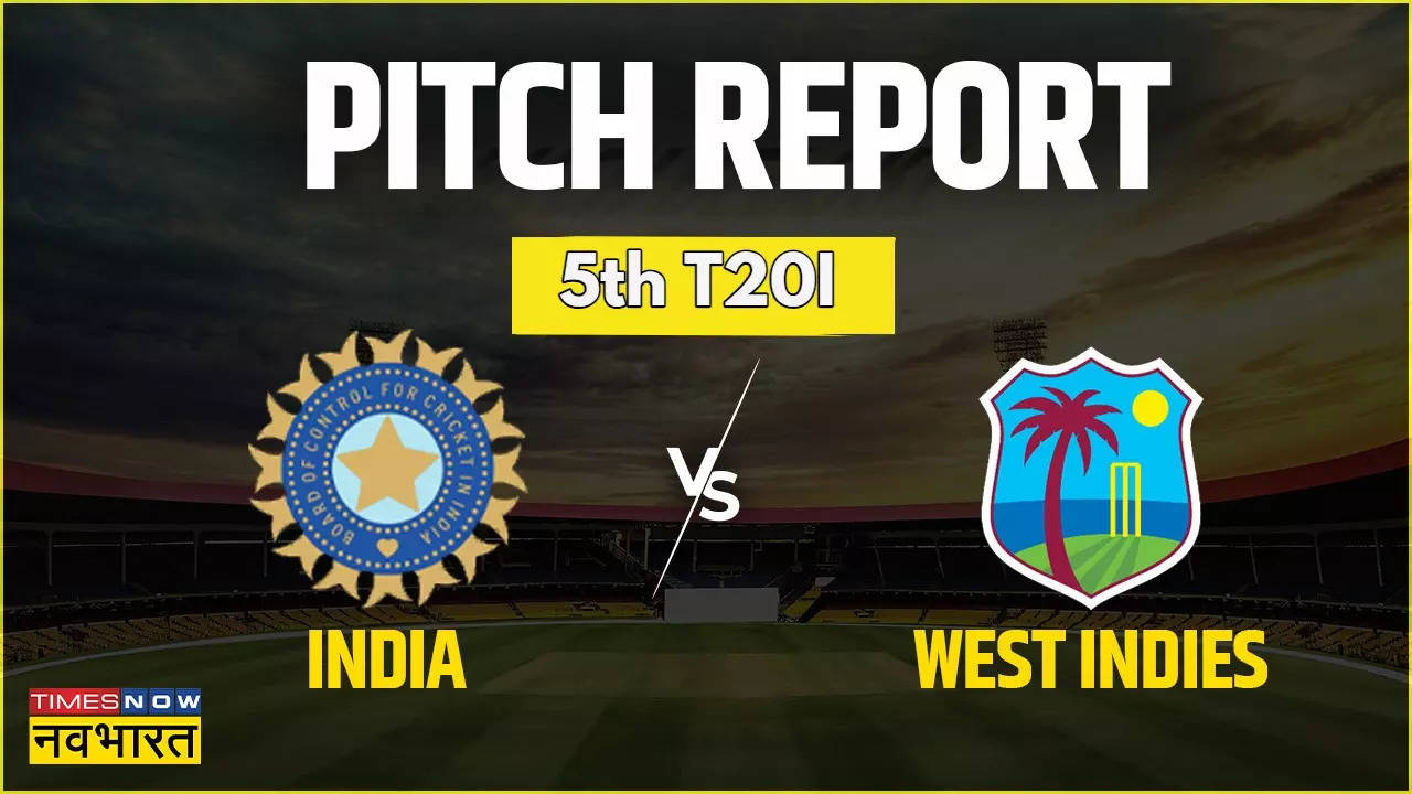 India vs West Indies 5th T20I Pitch Report